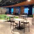 The Par Club Singapore | Product seen: [Customised Laminated Table Top + Pyram Table Base - V2 & Pixel Halved-Arm Chair]
